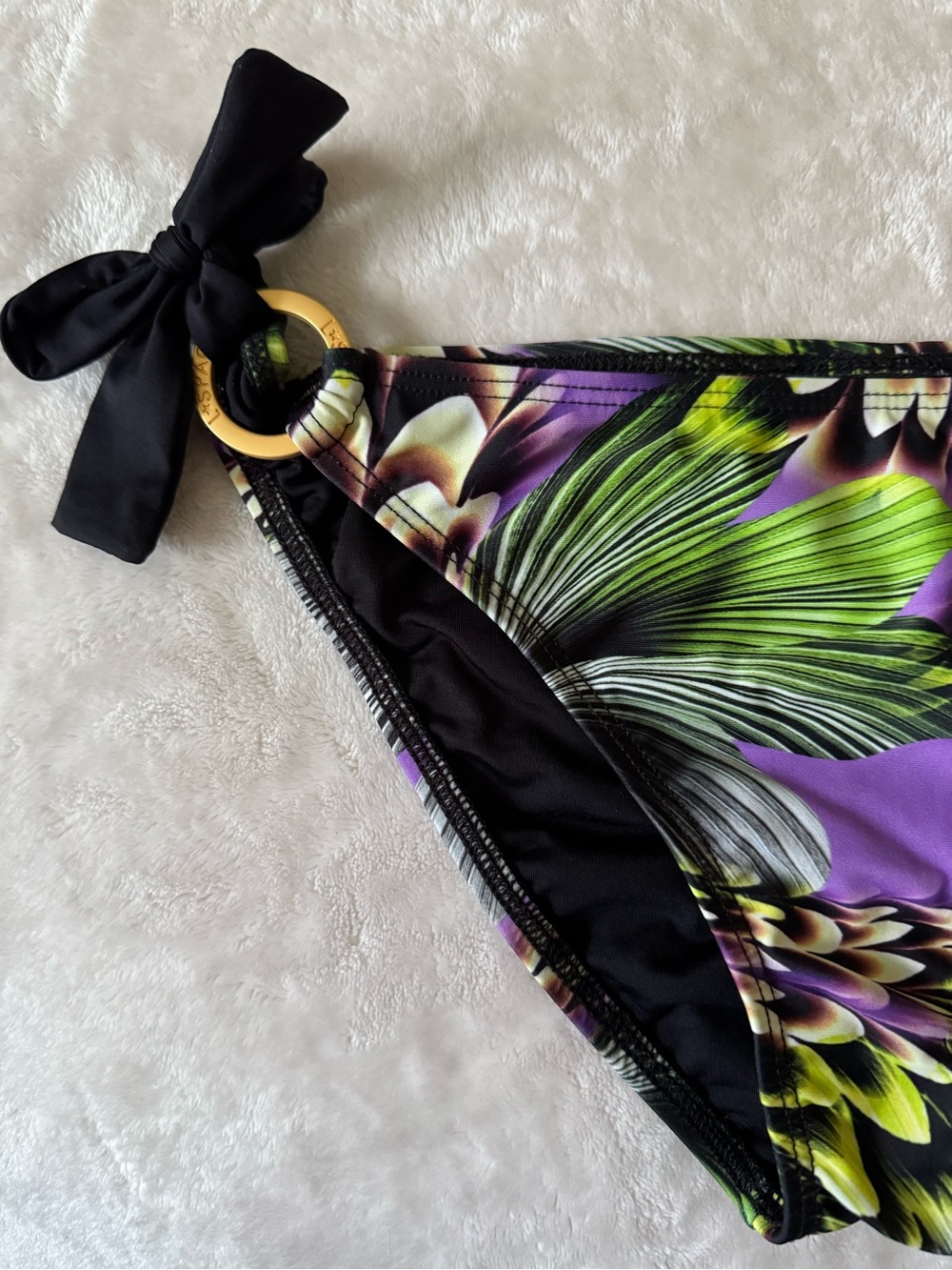 LSPACE Bikini Bottom with Rings - Picture 3 of 5